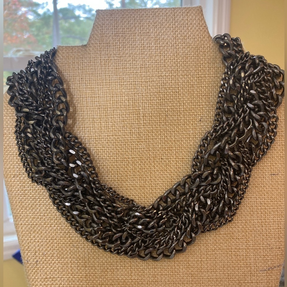 EXPRESS Heavy Metal‎ Choker Necklace Gothic Biker Babe